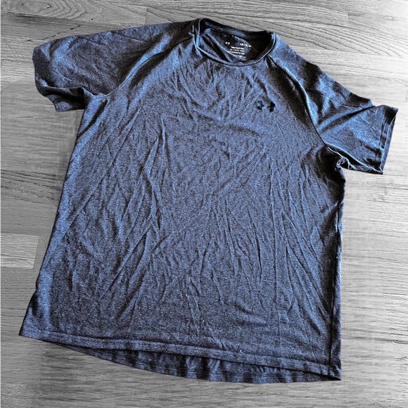 💛UNDER ARMOUR ATHLETIC MUSCLE FIT GYM T SHIRT - Picture 1 of 7